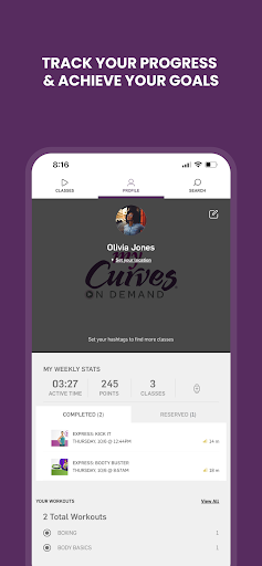 My Curves On Demand Screenshot 4 - AppWisp.com