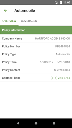 Sugarleaf Insurance Online Screen 2