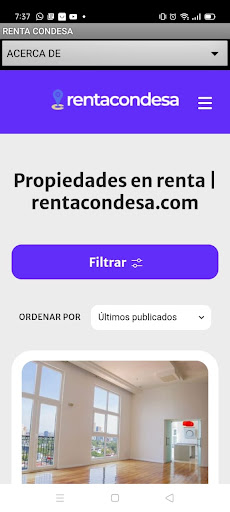 Renta Condesa Screen 3