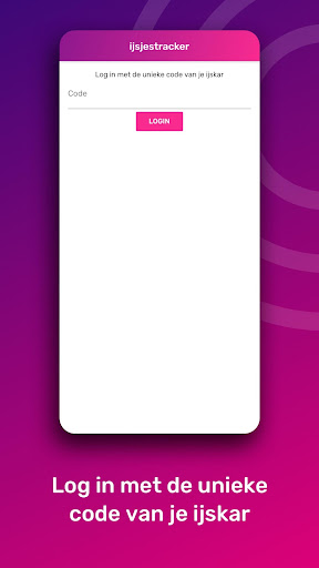 Android application ijsjestracker screenshort