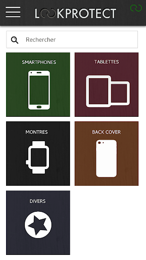 Android application LookProtect screenshort