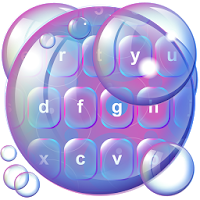 Клавиатура Emoji С Пузырьками