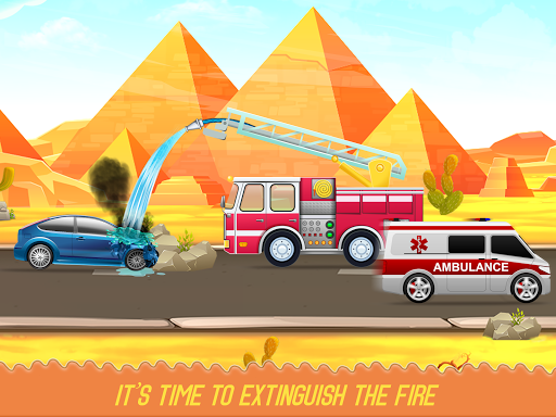 Kids Truck Adventure: Road Rescue Car Wash Repair screenshots 23