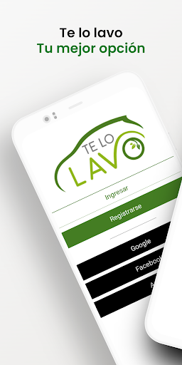 Android application Te lo lavo-Franquiciado screenshort
