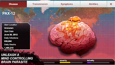 Screenshot of Plague Inc.