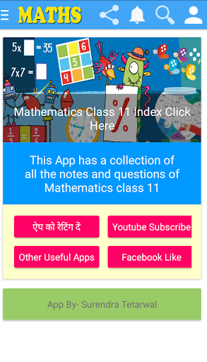 Mathematics Class 11th Notes Q  A