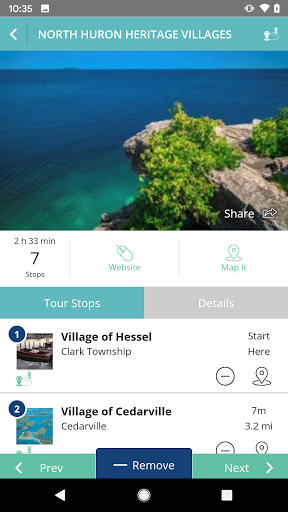 Screenshot of Discover St. Ignace