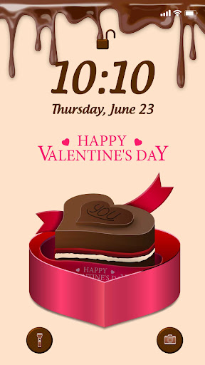 Wow Valentine Chocolate Theme Screen 3