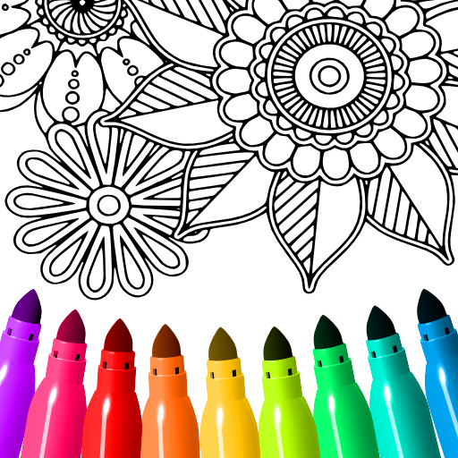 Mandala De Livros De Colorir Jogos Adultos Para Relax na App Store