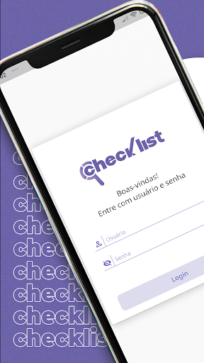 Android application Checklist screenshort