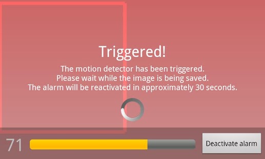 Motion Detector Pro Screenshot
