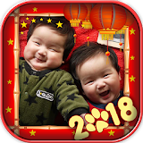 Chinese New Year 2018 Photo Greeting Card Maker icon