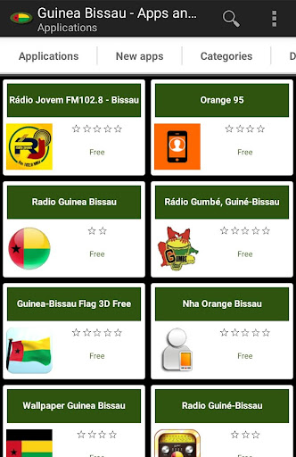 Android application Bissau-Guinean apps screenshort