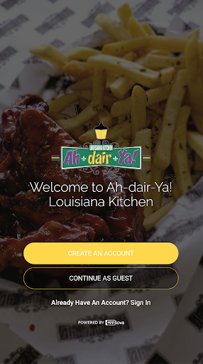 Android application Ah-dair-Ya! Louisiana Kitchen screenshort