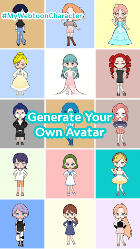 My Webtoon Character:Kpop IDOL Screen 2