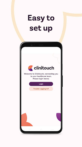 Android application Clinitouch screenshort