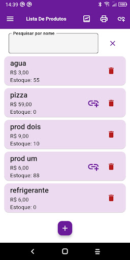 ComandasApp Screen 2