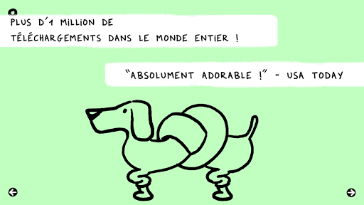 Aperçu de l'application