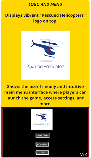 Android application Rescued Helicopters screenshort