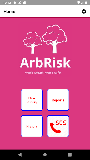 Android application ArbRisk screenshort