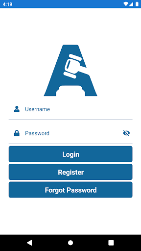 Android application Auctionmarts screenshort