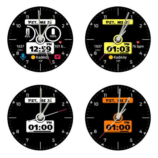 Demir - Iron Watch Face Screen 3