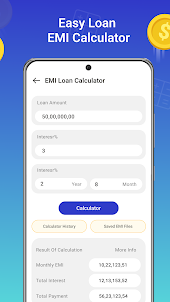 The Easy EMI Loan Calculator