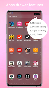 Super S10 Launcher، Galaxy S10 MOD APK (Prime مفتوح) 1