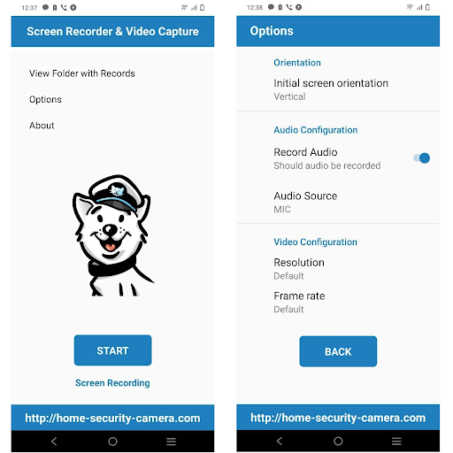 Screen Recorder with audio Screen 2