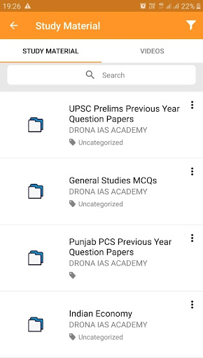 DRONA IAS ACADEMY Screen 3