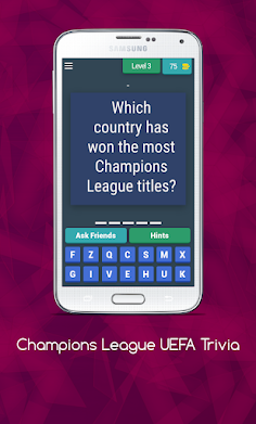 Champions League UEFA Trivia - Screenshot 4