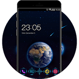 Planet Earth from Space Theme: HD Live Wallpaper icon