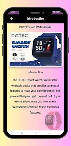 DGTEC Smart Watch Guide