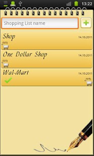 Shopping List Capture d'écran