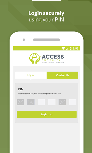 Android application Access Credit Union screenshort