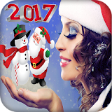 Christmas Photo Stickers maker ?? icon