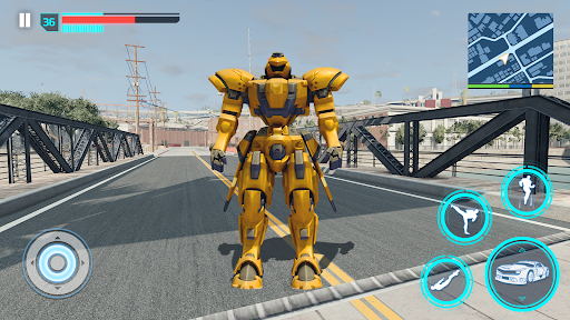 Robot Car Transformation Game 1.1 screenshots 1