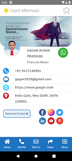 Android application Gagan's INSURANCE HUB screenshort