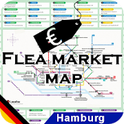 flea market map Hamburg