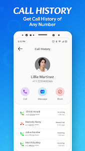 Call History Any Number Data