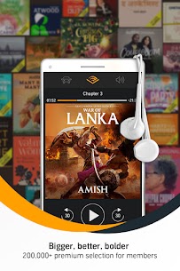 Audible v3.62.0 MOD APK (Premium Unlocked) 2