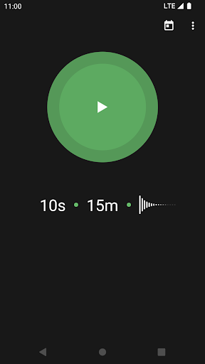 Android application Unguided Meditation Timer screenshort