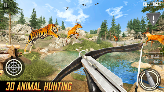 стрелялки игра: oхота животных