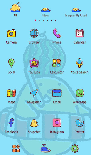Chick in Summer Theme Screen 3