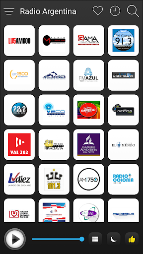Android application Argentina Radio FM AM Music screenshort