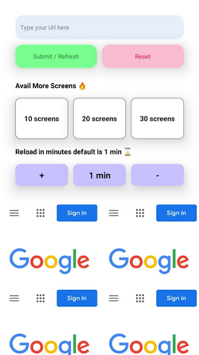 Android application MultiTube Browser screenshort