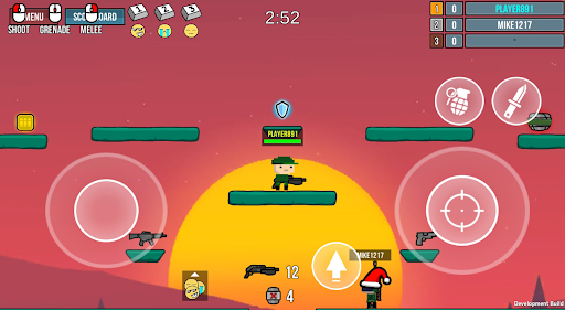 Android application Mini Pixel Militia screenshort
