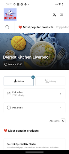 Everest Kitchen Liverpool Screenshot 1 - AppWisp.com