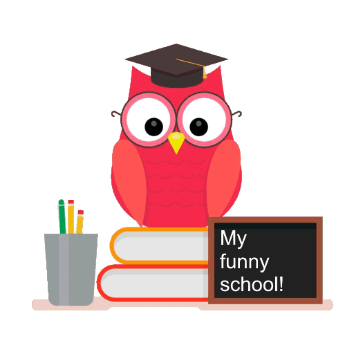 My funny school! logo