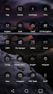 Downer - Icon Pack Captura de pantalla